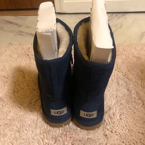 UGG Lil Sunshine Navy Blue Suede